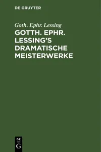 Gotth. Ephr. Lessing's dramatische Meisterwerke_cover