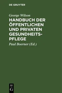 Handbuch der öffentlichen und privaten Gesundheitspflege_cover