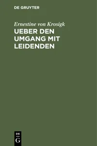 Ueber den Umgang mit Leidenden_cover