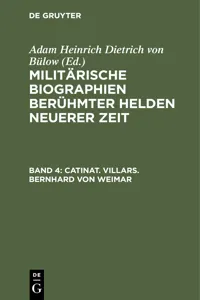 Catinat. Villars. Bernhard von Weimar_cover