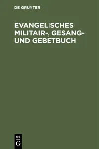 Evangelisches Militair-, Gesang- und Gebetbuch_cover