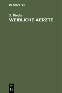 Weibliche Aerzte_cover