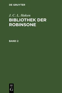 J. C. L. Haken: Bibliothek der Robinsone. Band 2_cover