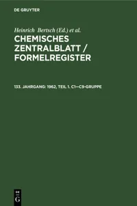 1962, Teil 1. C1—C9-Gruppe_cover