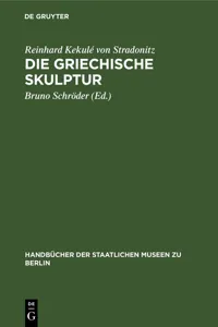 Die Griechische Skulptur_cover