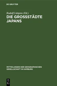 Die Großstädte Japans_cover