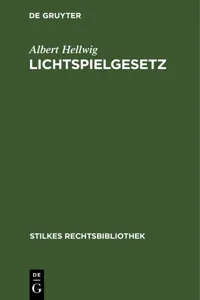 Lichtspielgesetz_cover