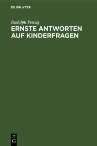 Ernste Antworten auf Kinderfragen_cover