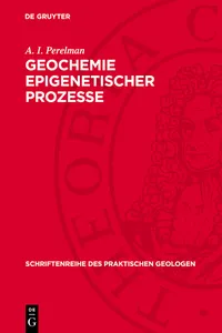 Geochemie epigenetischer Prozesse_cover