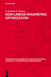Non-Linear Parametric Optimization_cover