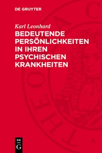 Bedeutende Persönlichkeiten in ihren psychischen Krankheiten_cover