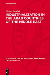 Industrialization in the Arab Countries of the Middle East_cover