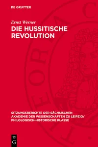 Die hussitische Revolution_cover