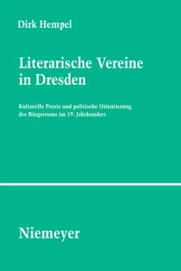 Literarische Vereine in Dresden_cover