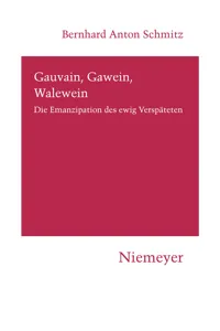 Gauvain, Gawein, Walewein_cover