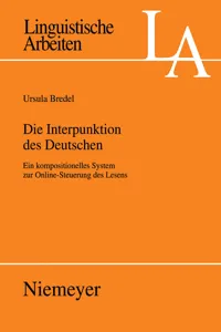 Die Interpunktion des Deutschen_cover