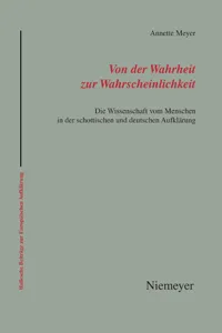 Von der Wahrheit zur Wahrscheinlichkeit_cover