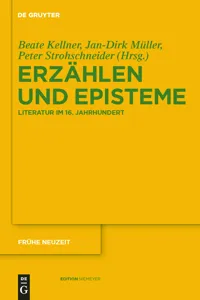 Erzählen und Episteme_cover