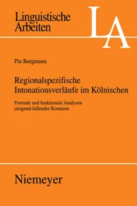 Regionalspezifische Intonationsverläufe im Kölnischen_cover