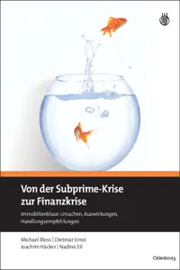 Von der Subprime-Krise zur Finanzkrise_cover