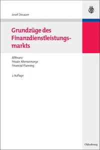 Grundzüge des Finanzdienstleistungsmarkts_cover