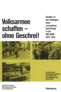 Volksarmee schaffen - ohne Geschrei!_cover