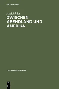 Zwischen Abendland und Amerika_cover