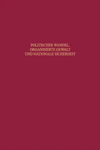 Politischer Wandel, organisierte Gewalt und nationale Sicherheit_cover