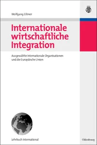 Internationale wirtschaftliche Integration_cover