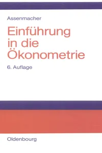 Einführung in die Ökonometrie_cover