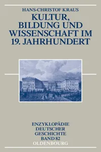 Kultur, Bildung und Wissenschaft im 19. Jahrhundert_cover