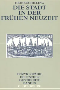 Die Stadt in der Frühen Neuzeit_cover