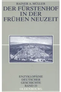 Der Fürstenhof in der Frühen Neuzeit_cover