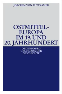 Ostmitteleuropa im 19. und 20. Jahrhundert_cover