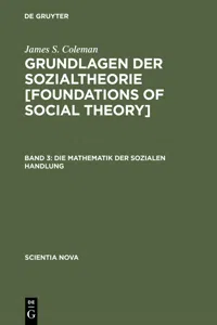 Die Mathematik der sozialen Handlung_cover