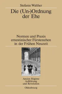 DieOrdnung der Ehe_cover