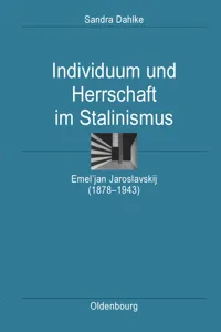 Individuum und Herrschaft im Stalinismus_cover