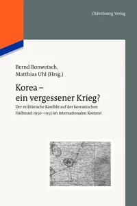 Korea - ein vergessener Krieg?_cover