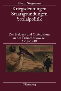 Kriegsdeutungen - Staatsgründungen - Sozialpolitik_cover