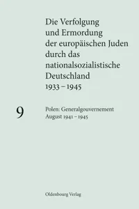 Polen: Generalgouvernement August 1941 – 1945_cover