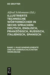 Maschinenelemente und die gebräuchlichsten Werkzeuge_cover