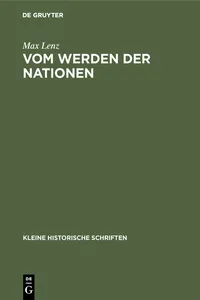 Vom Werden der Nationen_cover