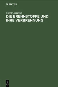 Die Brennstoffe und ihre Verbrennung_cover