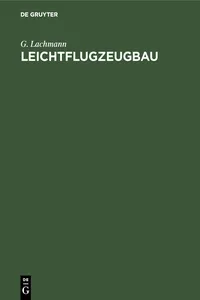 Leichtflugzeugbau_cover