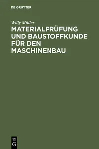 Materialprüfung und Baustoffkunde für den Maschinenbau_cover