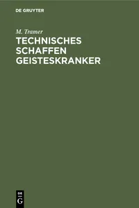 Technisches Schaffen Geisteskranker_cover