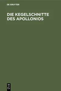 Die Kegelschnitte des Apollonios_cover