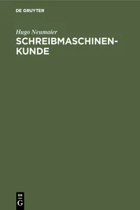 Schreibmaschinenkunde_cover