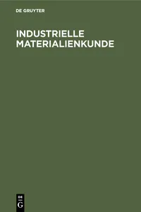 Industrielle Materialienkunde_cover