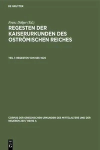 Regesten von 565–1025_cover